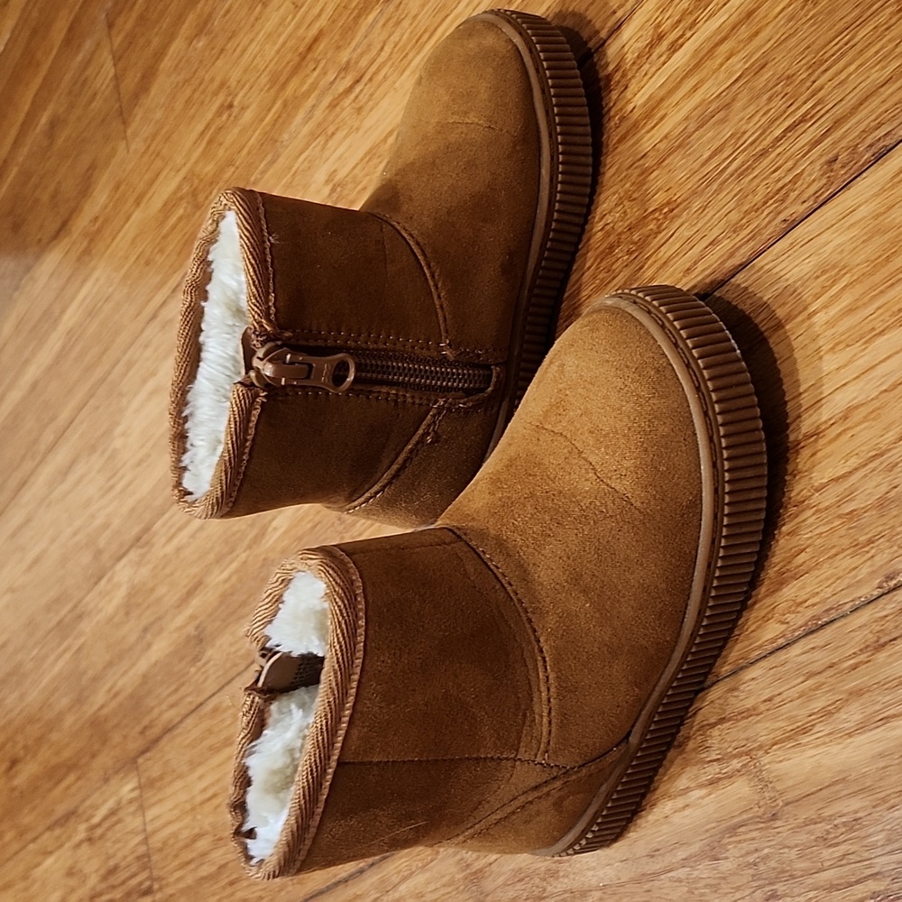 Cat & Jack Sherpa Boys Toddler Boots